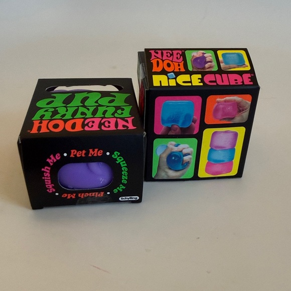 NeeDoh Nice Cube and Funky Pup new in box - Picture 2 of 4